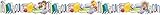 Eureka Suzy's Zoo Deco Trim Extra Wide Die Cut (845245)