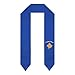 DABOYOZHZH Kosovo Flag Graduation Shawl Sash Stole Wraps Scraf For International Study Pride Women Men