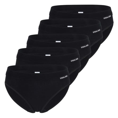 Jazzpant Bio Cotton sport edition, 5er-Pack Schwarz 42