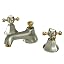 Brushed Nickel/Polished Brass