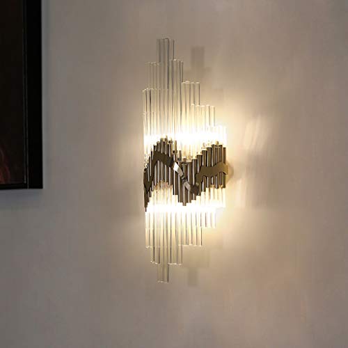 Aplique de pared cristal lujoso moderno GWJKG con acabados minimalistas de alta gama 3