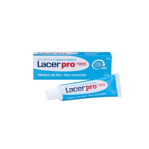 LOGAN Crema adhesiva para prótesis dentales LACER Pro forte 70 g.