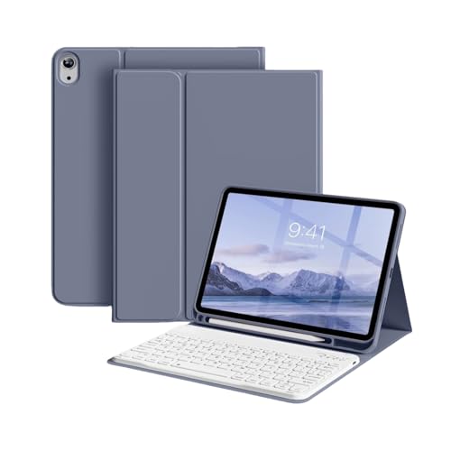 Étui pour crayon et clavier iPad 10,2 pouces idéal pour le télétravail et les études