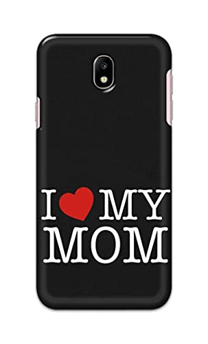 Image of PRINTFIDAA I Love My Mom Hard Back Cover for Samsung Galaxy J7 (2017) / Samsung J7 Pro, J730F / DS Back Cover -(P6) KAT1006