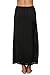 Avidlove Women Lingerie Slips Satin Snip-it Half Slip Lace Underskirt Long Black,X-Large