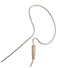 Replacement Professional Miniature Earset/Headset Microphone for Shure GLXD1+ Wireless Bodypack Transmitter, Omnidirectional Condenser, Mini ta4f 4 Pins XLR Connector, Tan #2