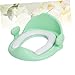 Toddmomy 1Pc Toilet Training Seat for Soft Cushioned Non Slip Design Fits All Toilets for Boys and Easy to Use Green Color