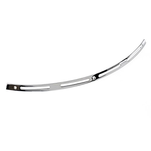 Areyourshop Slotted Batwing Windshield Trim For Harley Touring Electra Street Tri Glide 1996-2013 Chrome #TOP6