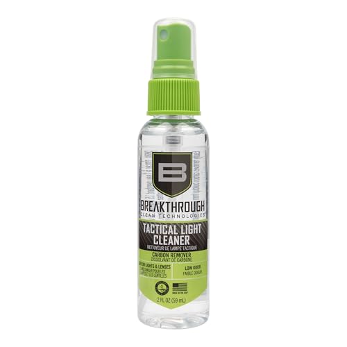 NEW Breakthrough Clean Technologies Tactical Light Cleaner, 2oz Pump Spray Bottle - Made in America