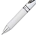Pentel EnerGel Pearl Deluxe RTX Retractable Liquid Gel Pen, (0.7mm), Accent, Black Ink, Box of 12 (BL77PW-A)