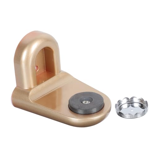 Ciieeo Portasapone magnetico da bagno, montaggio a parete, contenitore per sapone in metallo resistente ad asciugatura rapida, organizer per lavandino doccia in oro