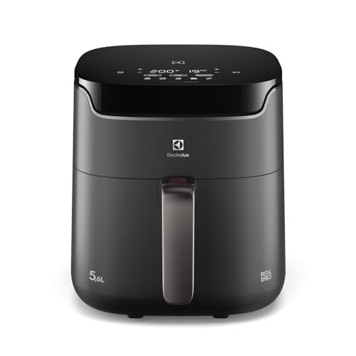 Air Fryer Electrolux por Rita Lobo 5,6L Digital Cinza Experience Economia de Energia 1400W (EAF45) 127V