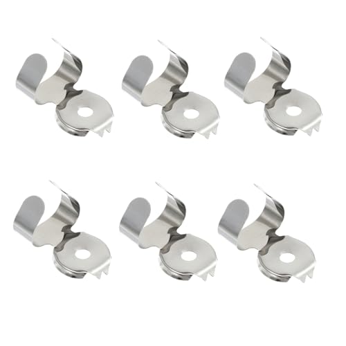 Garneck 6 VEK VgXs[[c[ `[Y낵 I낵 KWFbg kitchen gadgets ɂɂs[[ I̔ނ XeX| Silver