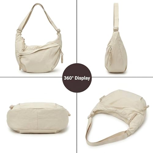 Bolso bandolera de nylon para mujer, ligero y casual miniatura 6