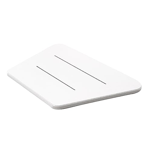 Lzrs Adirondack Square Connecting Plate Side Table, Poly Lumber End Tables For Patio, Backyard,Pool, Arm Tray Table For Adirondack Chair, Easy Maintenance & Weather Resistant(White) #TOP10