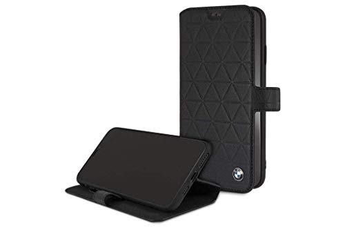 Protégez votre iPhone XS Max avec l'étui à rabat BMW noir
