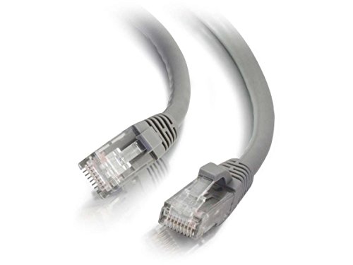C2G 03967 Cat6 Cable - Snagless Unshielded Ethernet Network Patch Cable, Gray (6 Feet, 1.82 Meters)