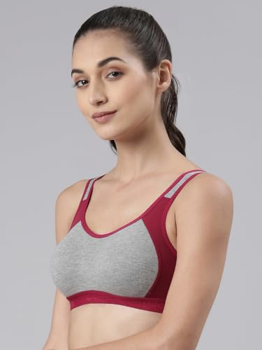 Image of Dollar Missy Pack of 2 Women's Cotton Wire-Free Moulded Sports Bra
