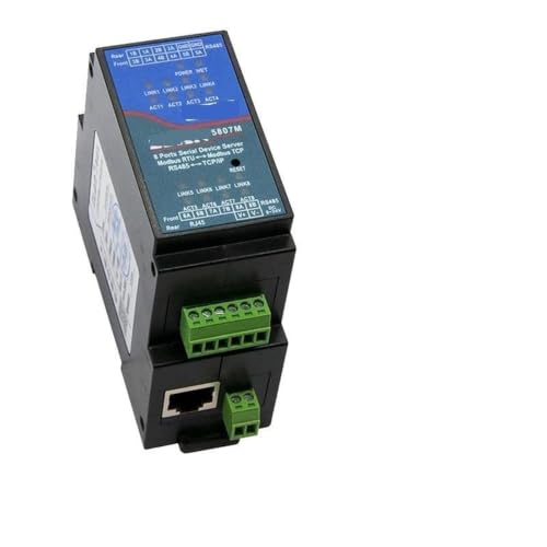 CPPBRVLSW 5807M 8-Ports RS485 to Ethernet IP Modbus Gateway