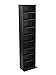 Atlantic Herrin Media Storage Cabinet – Protects & Organizes Prized Music, Movie, Video Games or Memorabilia Collections, PN 74736250 in Ebony