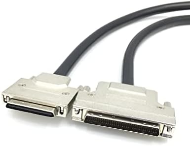 SCSI Cable HPDB68 to VHDCI68 HPDB 68 Pin to VHDCI 68 Pin Cable Male to Male (5M / 16.40ft)