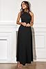 STYLEWORD Women's Summer Halter Neck Long Formal D... #4