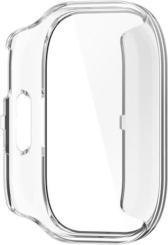 Capa compatível com Redmi Watch 5 Active capa protetora de vidro temperado, capa protetora de vidro