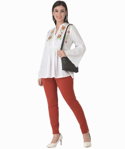 Image of Dollar Missy Women Pack of 1 Cotton Kurti Pant