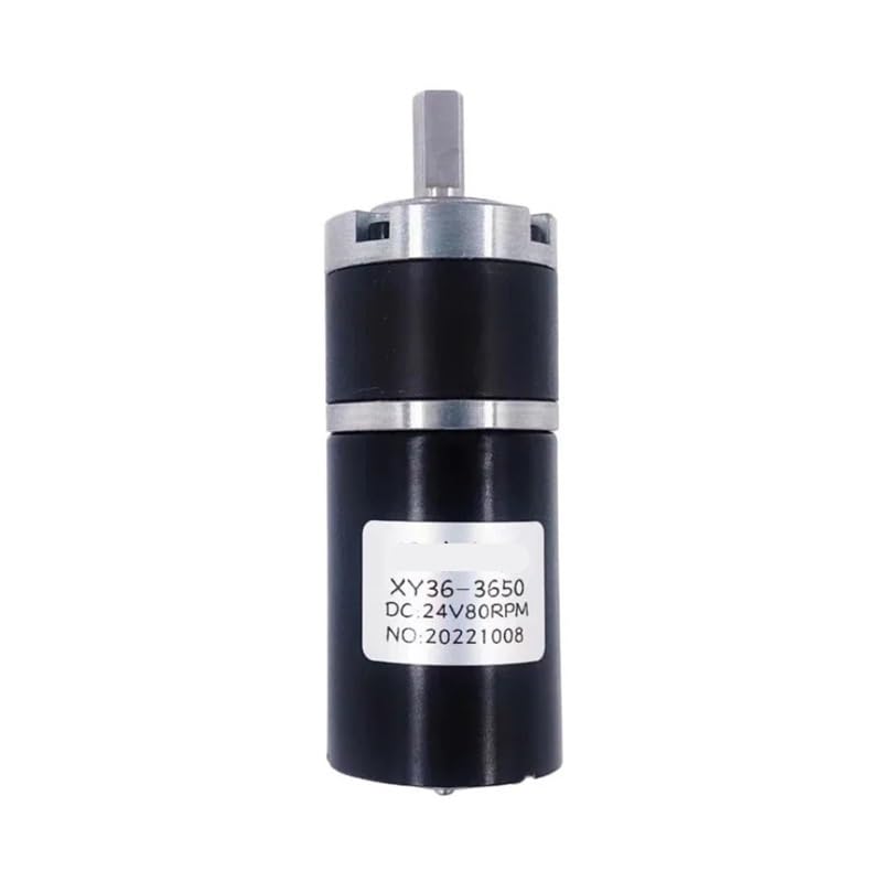 165kgf. cm 11-1530rpm brushless DC reduction electronic starter 12v24v adjustable planetary gear XY36-36500 high torque electronic starter IINKUEYK(11RPM,24V)