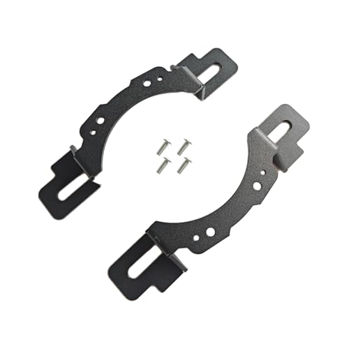 hilopexi 4 inch Fog Light Mounting Brackets Adapter Compatible with 2013-2017 Jeep Wrangler JK Hard Rock Rubicon X,10th Anniversary Editions