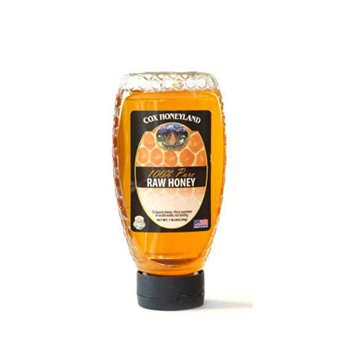 Miel pura en frasco Squeeze Jar 1lb Clover miniatura 1