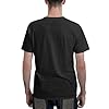 TZVEHAFYA Men's Callboys Music Band Electric Cotton T-Shirts Stylish Prints Crewneck Classic Short-Sleeved Shirt Stress-Free for Daily Commuting Black L #3