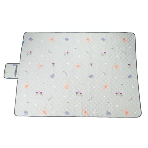 Taf Toys Urban Garden Extra-Large Outdoor Play Mat. 200 x 150cm Baby Floor Mat. Foldable Water Resistant Playmat Folds into Travel Bag. For Babies & Toddlers. Suitable for Baby Boys & Girls 0 Months +