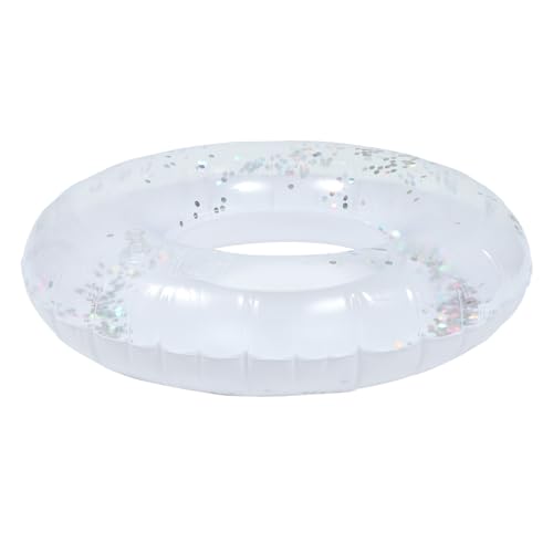 ibasenice Accesorio De Piscina Flotar Tubo Interior Flotadores Flotante Inflable Juguetes Anillo De Natación Accesorio De Fiesta De Agua De PVC Silver