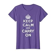 Vintage motivational poster design. Vintage Keep Calm and Carry On Keep Calm and Carry On Lightweight, Classic fit, Double-needle sleeve and bottom hem