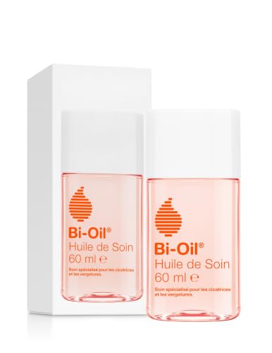 Bi-Oil Huile de Soin - Vergetures, Cicatrices, Peau Sèche - 1 x 60 mL
