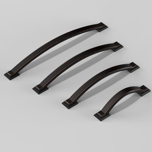 Talentedeco 10 Pack Oil Rubbed Bronze Cabinet Pulls 7.5 Inch(192mm) Kitchen Cabinet Handles Cabinet Hardware for Drawer Pulls by Talentedeco - Used condition - Image 5