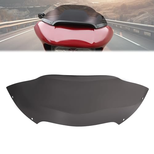 LUXEMOTO 8 Windshield for Road Glide 2015-2023 Motocycle Windshield Windscreen PC Air Deflector for Harley Touring Road Glide 2015-2023 and FLTRT 23-later Accessories (Dark Tinted)