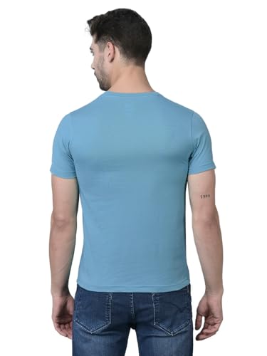 Image of Dollar Super Combed Cotton Mens Assorted Solid T-Shirt