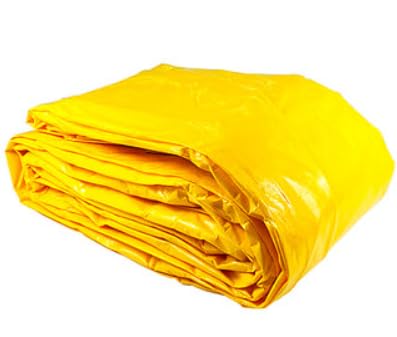 Waterproof Tarpaulin Sheet Cover 9 x 12 Feet (274 x 366 cm) | Heavy Duty UV Resistant Rainproof Tarp | Outdoor Cover for Tent, Roof, Vehicle, Camping, Agriculture & Construction | Yellow-image-19