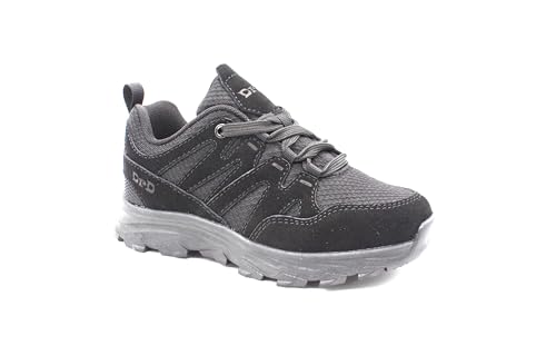 DRD Kids Trailhead Orthopedic Friendly Shoe Black 3.0Y Wide Width