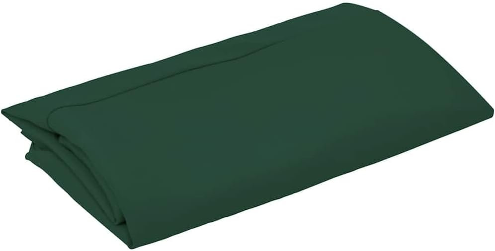 vidaXL Replacement Fabric for Outdoor Parasol, Garden Replacement Cloth, Replacement Cover for Patio Lawn Pool Beach, Sun Shade Accessory, Green 118.1"