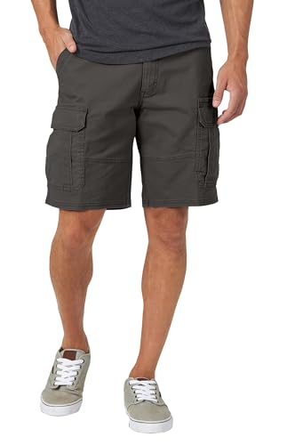 Image of AVANOVA Men's Cargo Shorts with Elastic Waist - Lightweight Cotton Casual Summer Shorts for Gym, Travel & Outdoor Wear | Multi-Pocket Comfy Fit Dailywear Bottoms ((Shorts 264)