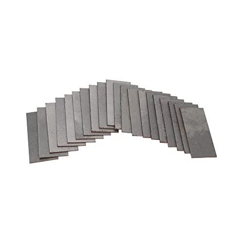 Welding Coupons, 2×4" Mild Steel Welding Kit, 11 Gauge Welding Plate Diy Cuboid, Welding Practice For Mig Tig Gas Arc Stick And Wirefeed (20 Pcs) #TOP1