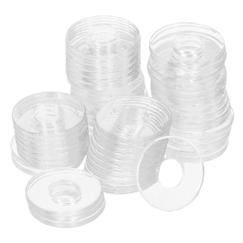 VINTORKY 500pièces Rondelles Plates Transparent Joint De Réparation pour Vis Gaskets Et Rondelles Isolantes Et Évitant Fuites