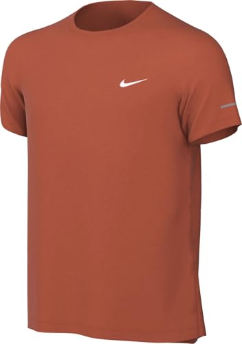 Haut d'entraînement Nike Dri-fit Miler pour garçon en tissu respirant noir