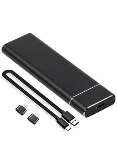 Portable External Hard Drive 4TB, Mini SSD Hard Drives,Solid State External Drives,Computer Backup Drive,USB 3.1 to Type-C Support Data Storage Transfer for Windows XP PC Laptop and Mac (4.0, TB)