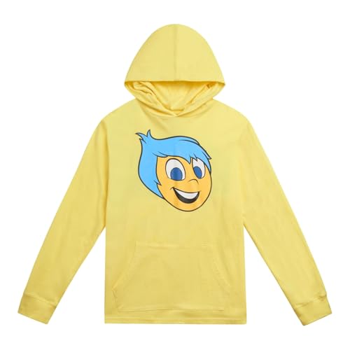 Disney Inside Out Hooded Matching Family Long Sleeve T-Shirt Toddler to Adult Sizes (2T - 2XL)