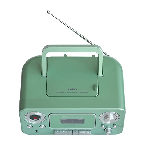 Image of Studebaker SB2135BTTS Portable Stereo CD Player with Bluetooth, AM /FM Stereo Radio and Cassette Player /Recorder