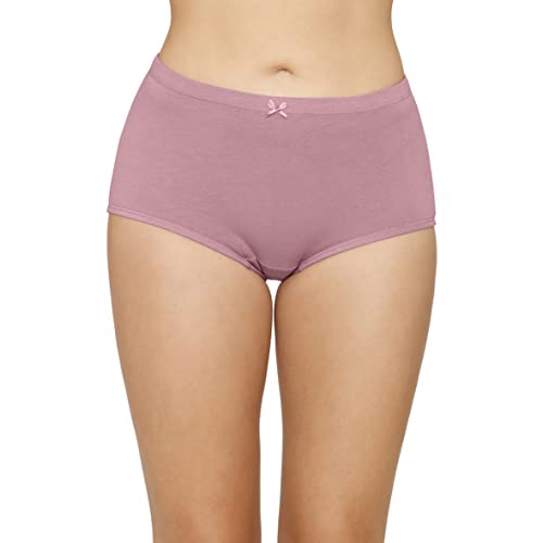 Image of Amante Solid High Rise Full Coverage Full Brief Panties (Pack of 3)